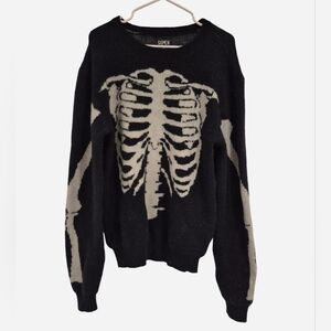 Knit Skeleton Sweater